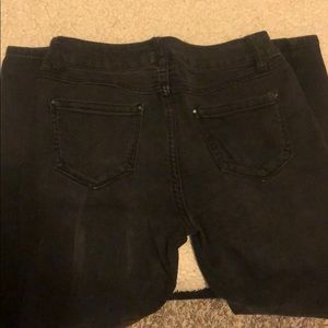 Blue Spice Black Skinny Jeans